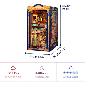 Plaza de los Muertos DIY kit product size specifications