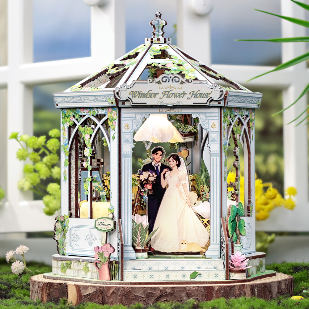 NookSaga DIY Miniature House | Windsor Flower House