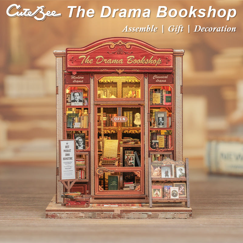 NookSaga DIY Book Nook Kit | The Drama Bookshop