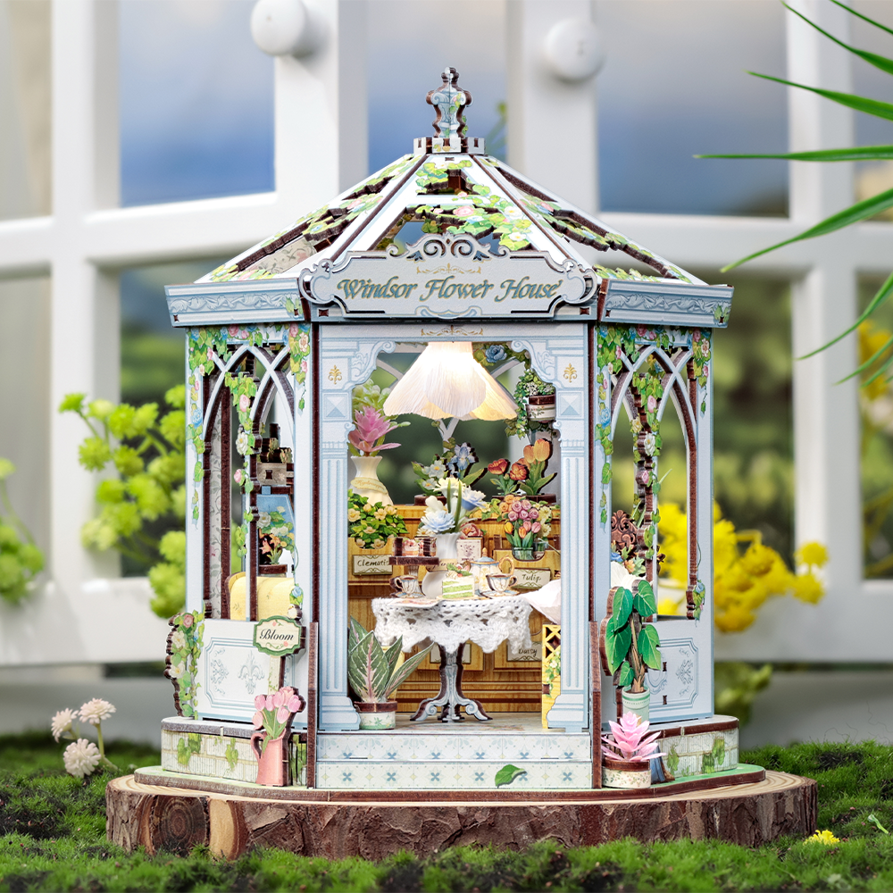 NookSaga DIY Miniature House | Windsor Flower House