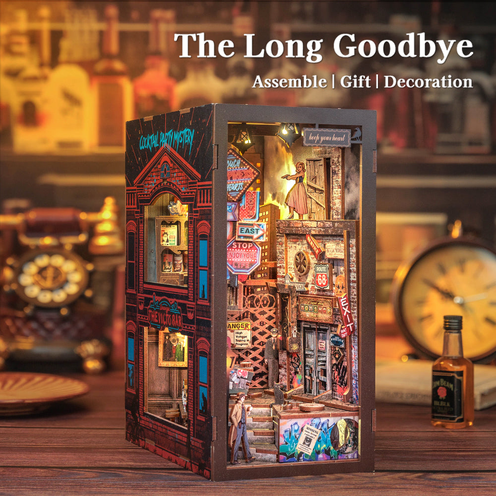 NookSaga DIY Book Nook Kit (The Long Goodbye)
