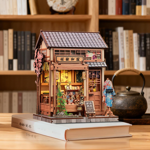 Sakura Kimono Shop DIY kit assembled showing cherry blossom display