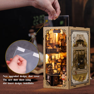 Grandfather's Antique Store miniature vintage shop bookshelf insert display
