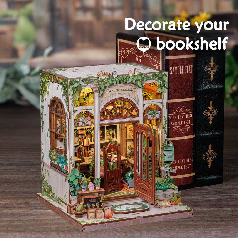 NookSaga DIY Book Nook Kit | Green Life Bookshop