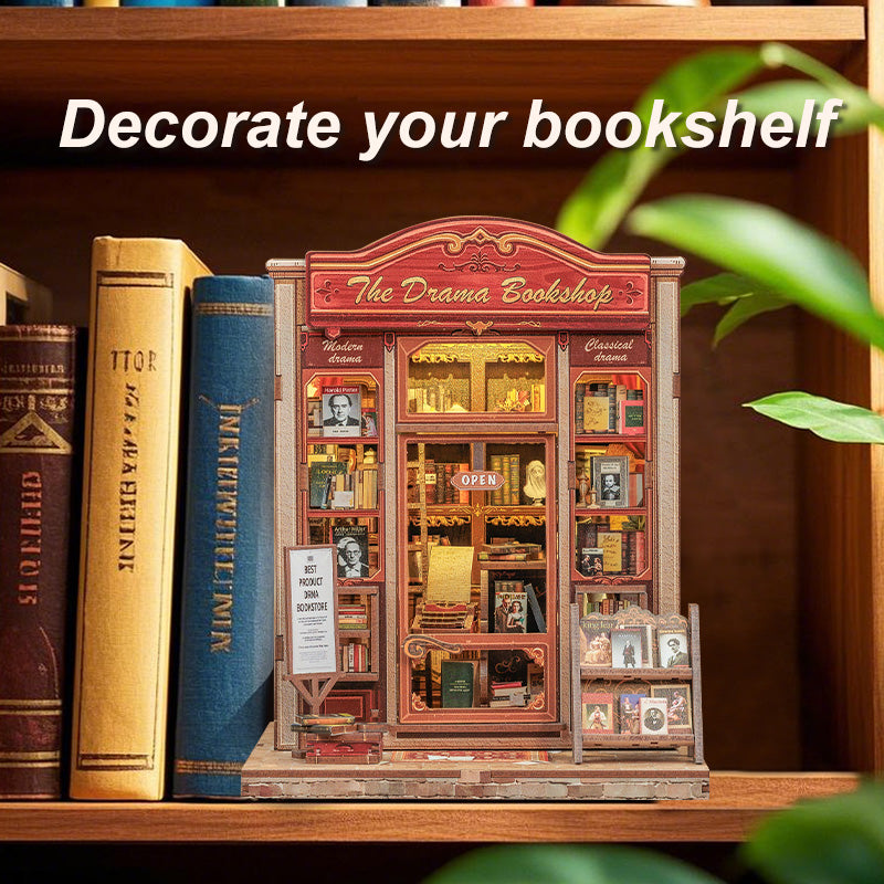 NookSaga DIY Book Nook Kit | The Drama Bookshop