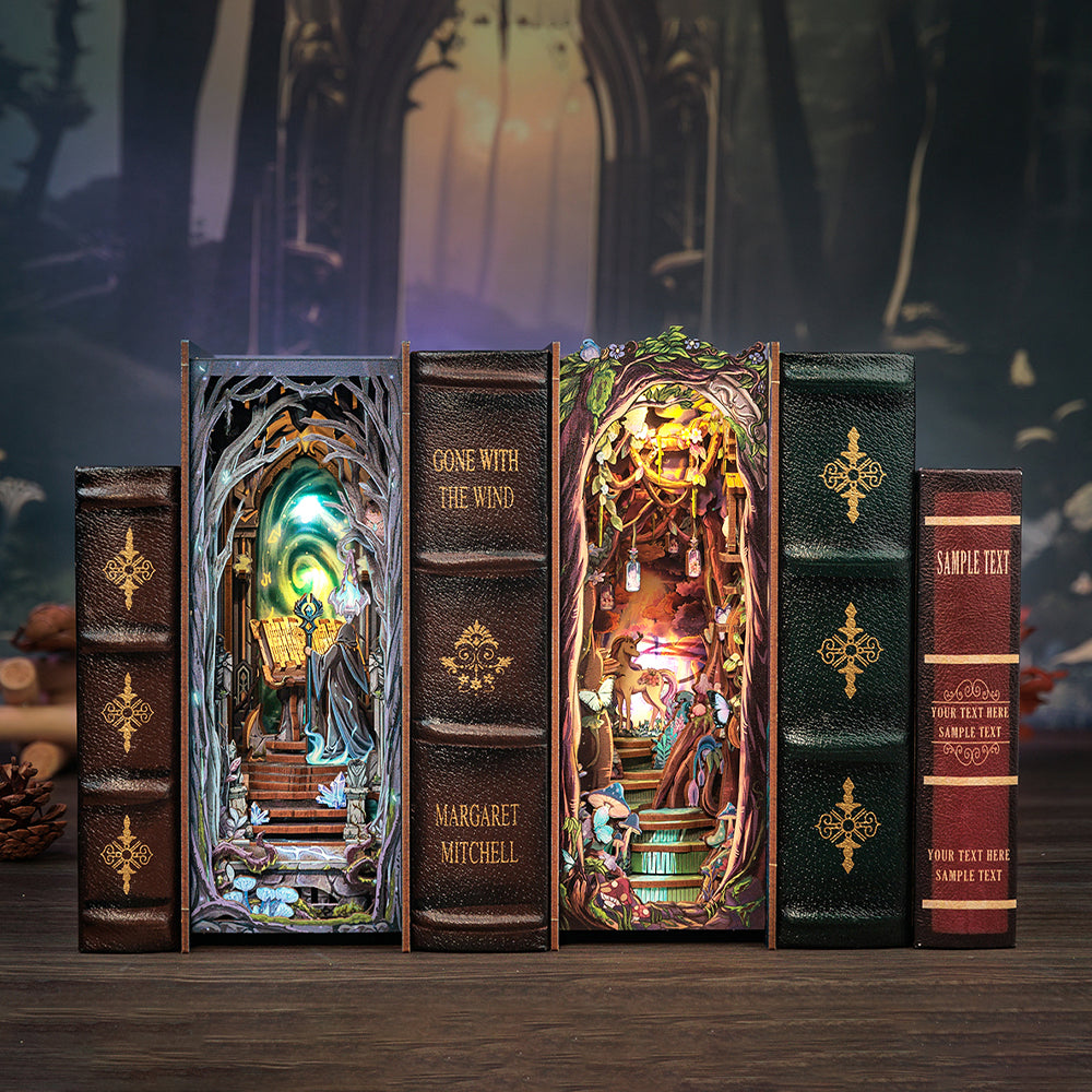 NookSaga DIY Book Nook Kit | The Forest Wonderland