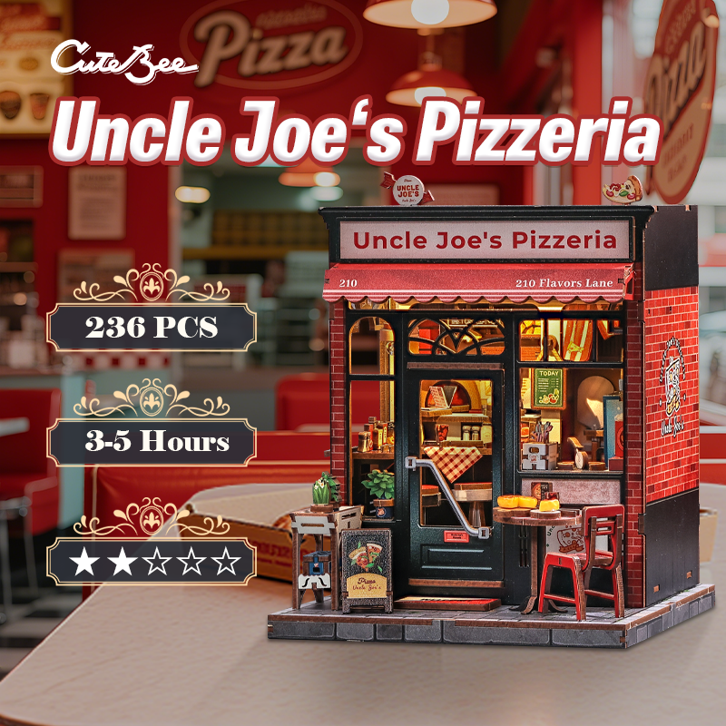 NookSaga DIY Miniature House | Uncle Joe's Pizzeria