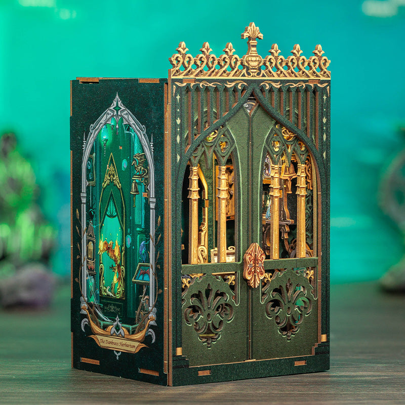 NookSaga DIY Book Nook Kit|The Darkness Herbarium