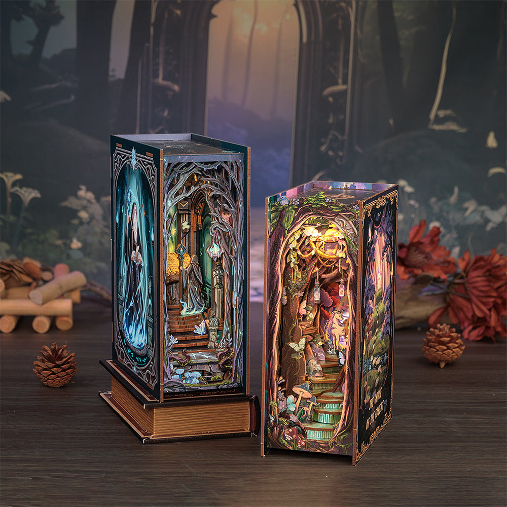 NookSaga DIY Book Nook Kit | The Forest Wonderland