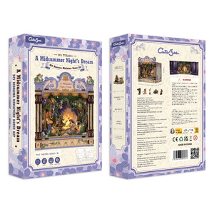 A Midsummer Night's Dream DIY miniature house kit side view