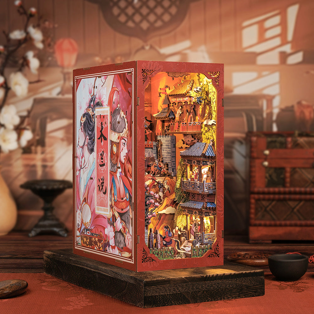 NookSaga DIY Book Nook Kit（The Legend of Mulan）