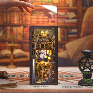 Nebula Common Room miniature galaxy-inspired study interior detail