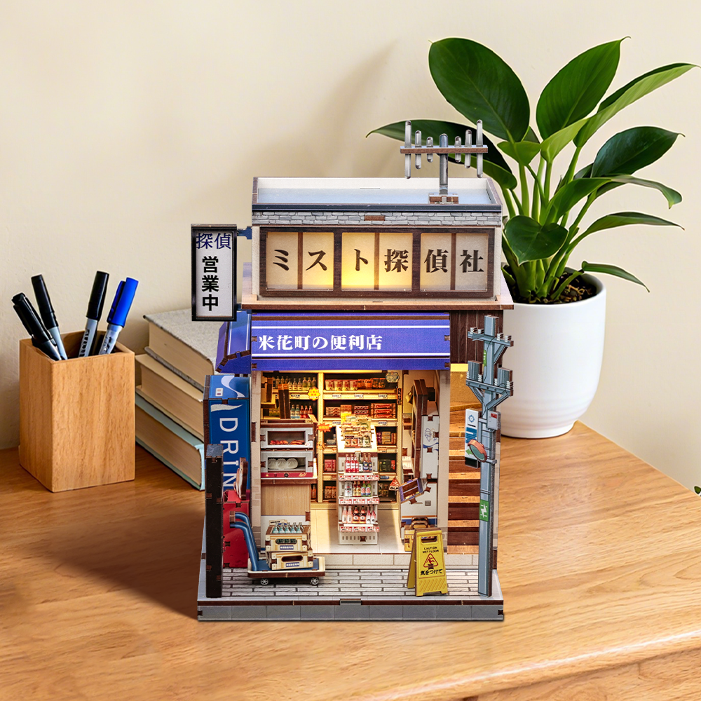 Beika-cho Convenience Store — DIY Miniature House Kit