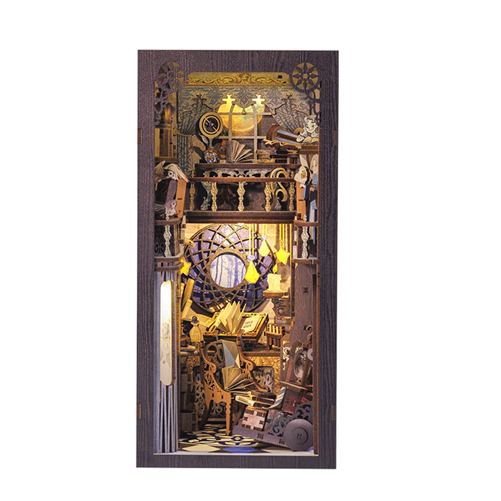 Nebula Common Room miniature celestial room bookshelf insert display