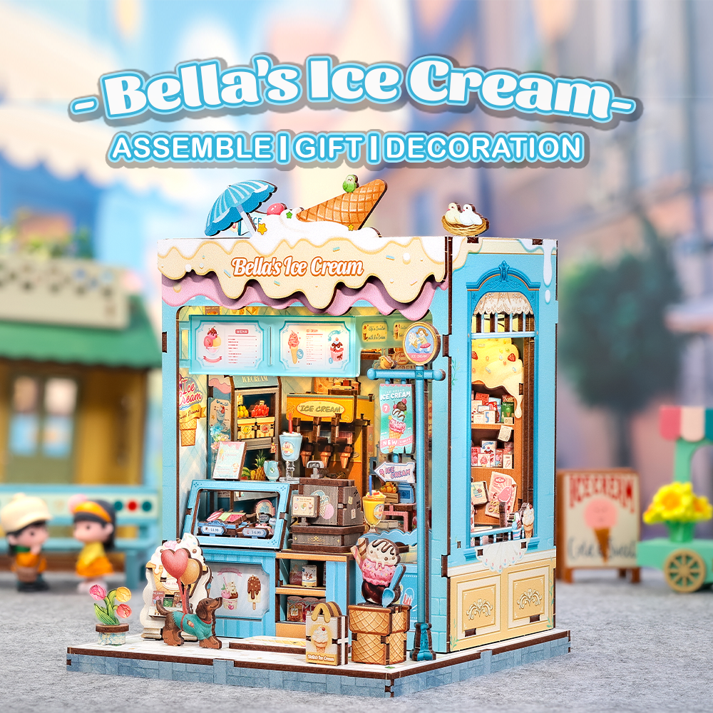 NookSaga DIY Miniature House | Bella's Ice Cream