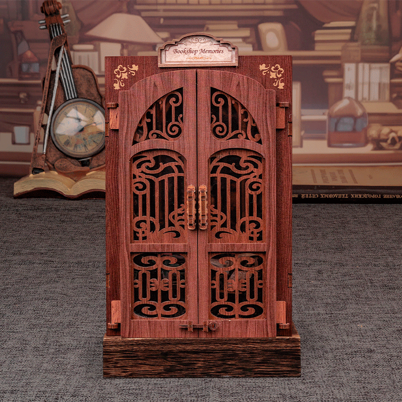 NookSaga DIY Book Nook Kit（Bookshop Memories）