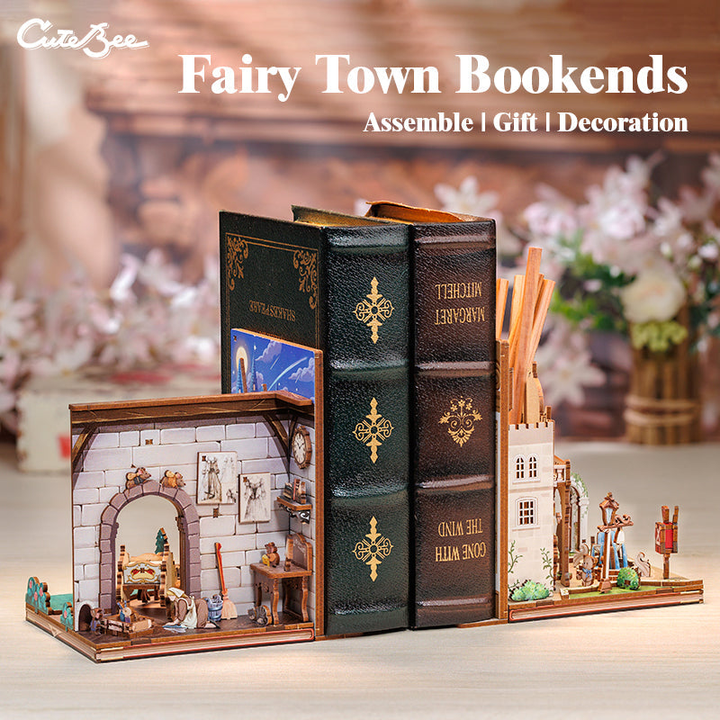 Fairy Town — DIY Bookends Kit